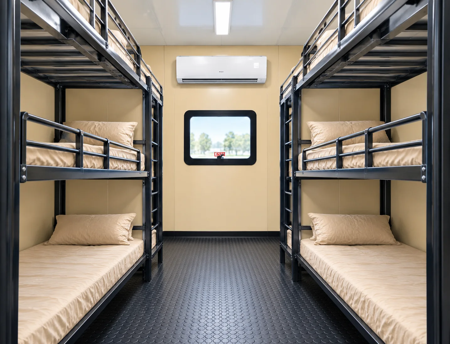 Command Center: Command center trailer bunk bed interior